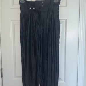 High waist casual demin